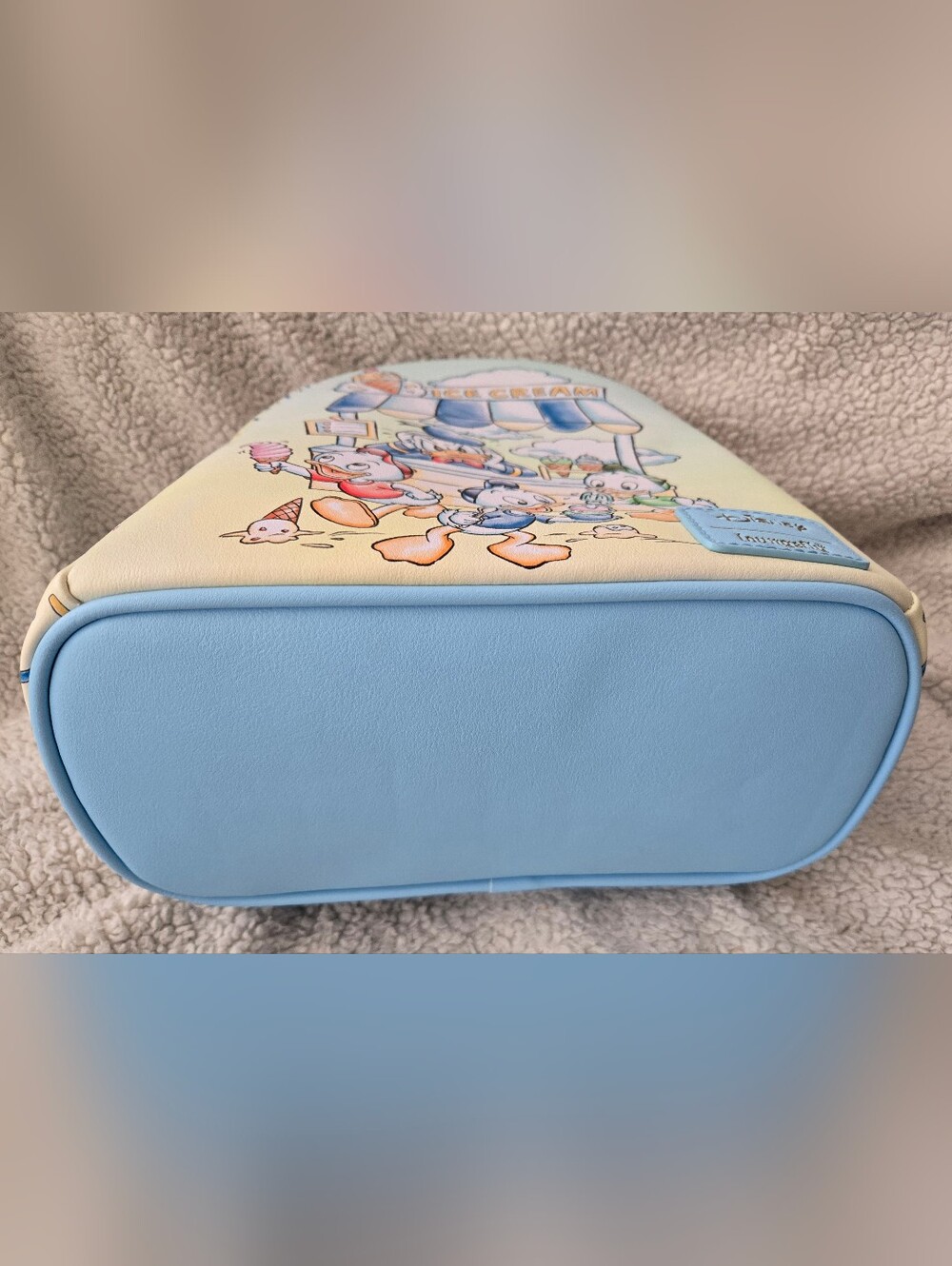 Loungefly Disney Donald Duck Nephews Huey Dewey Louie Ice Cream Mini Backpack - Picture 7 of 10